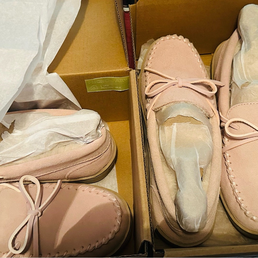 Sz 6 Women's Moccasin MySlippers by Mr Pillow - Picture 7 of 11